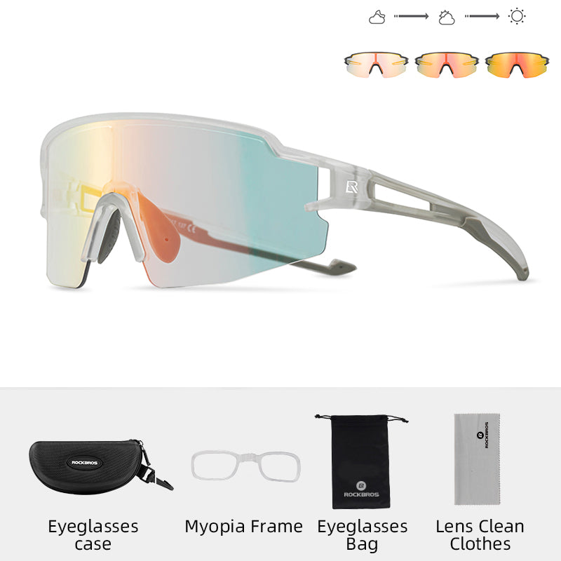 Gafas Ciclismo Fotocromáticas Rockbros