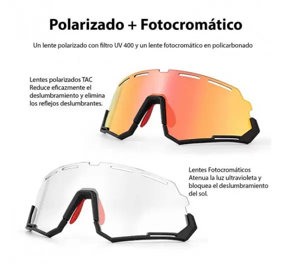 Gafas Fotocromáticas + Polarizadas Depor